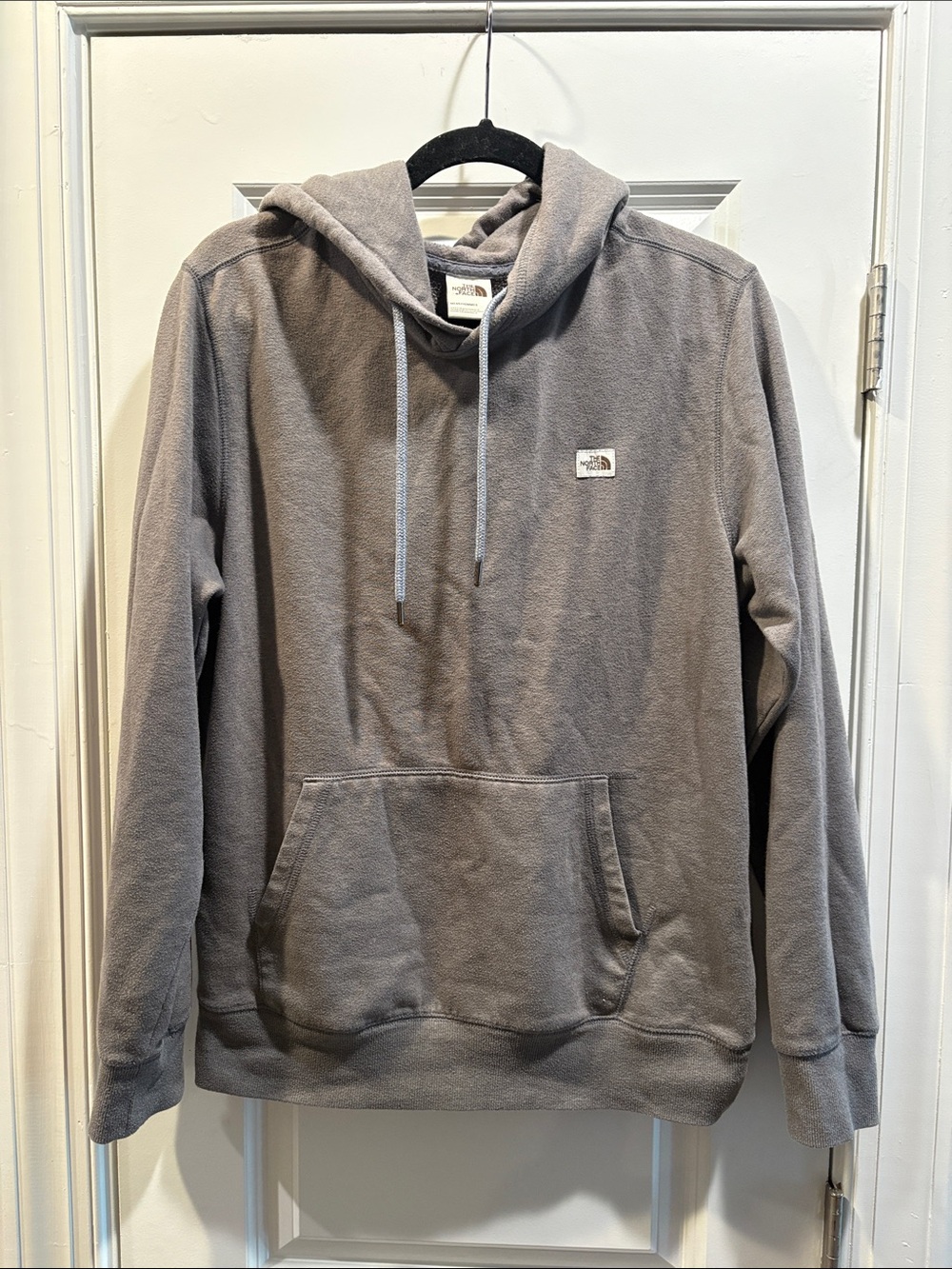 The North Face Men’s Light Gray Fleece Hoodie